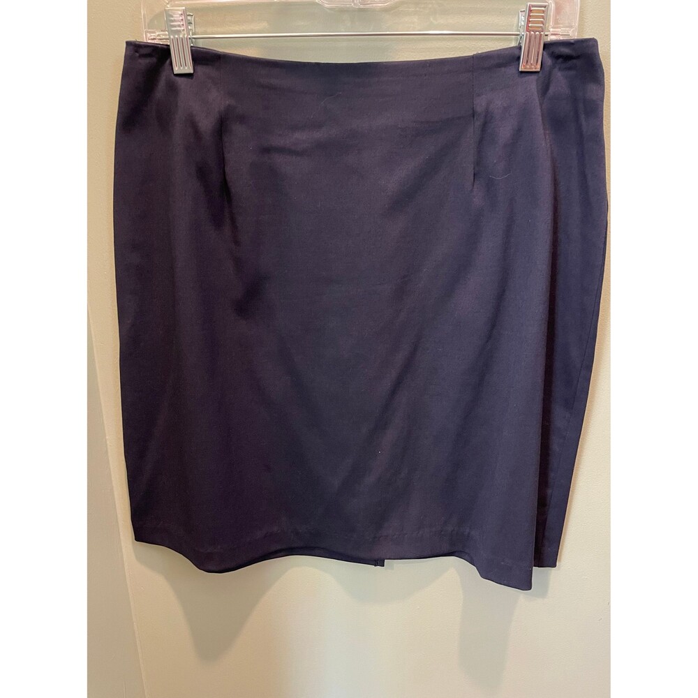Briggs Navy Blue Skirt Size 12P